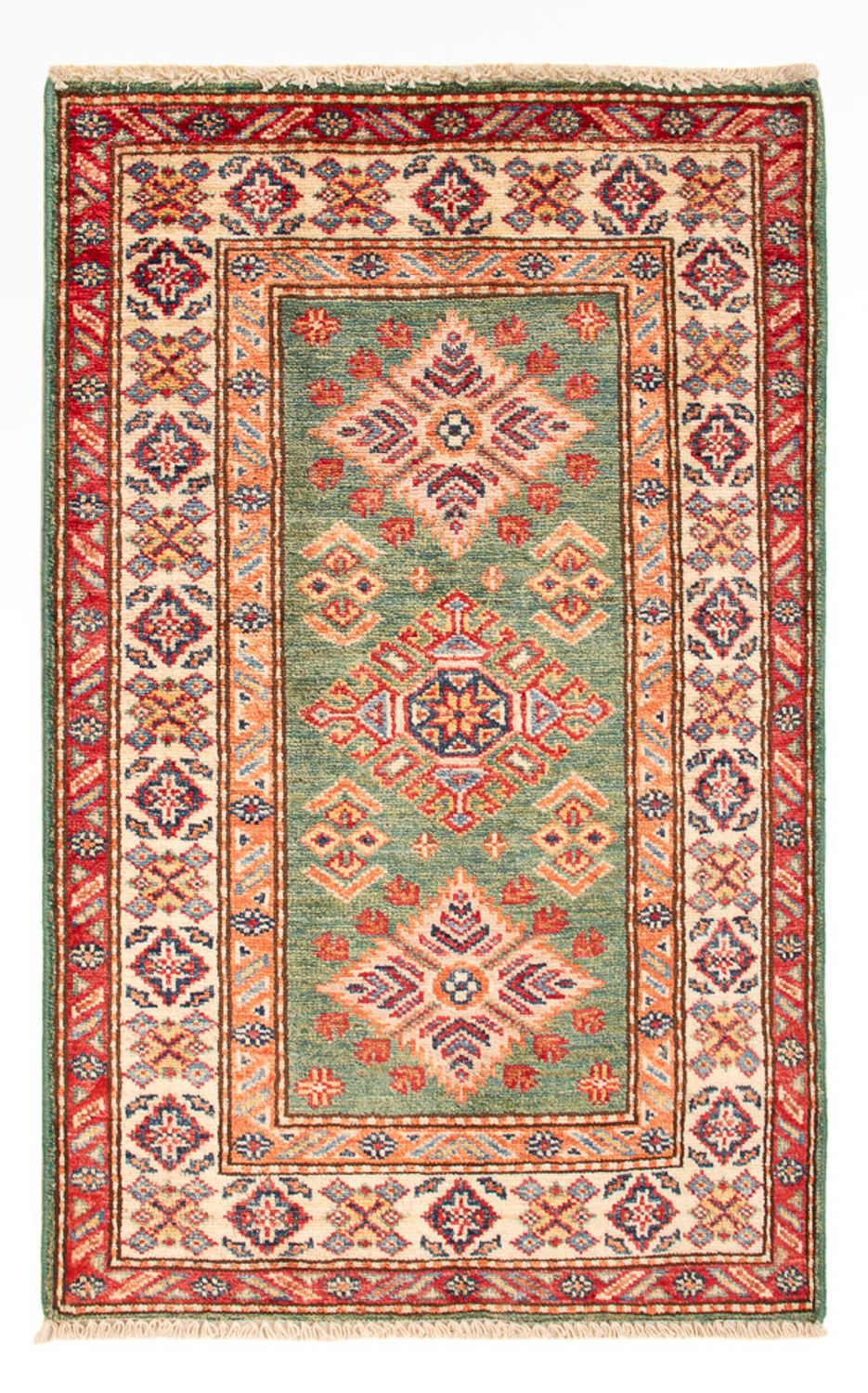 Tapis Ziegler - Kazak - Royal - 95 x 59 cm - vert