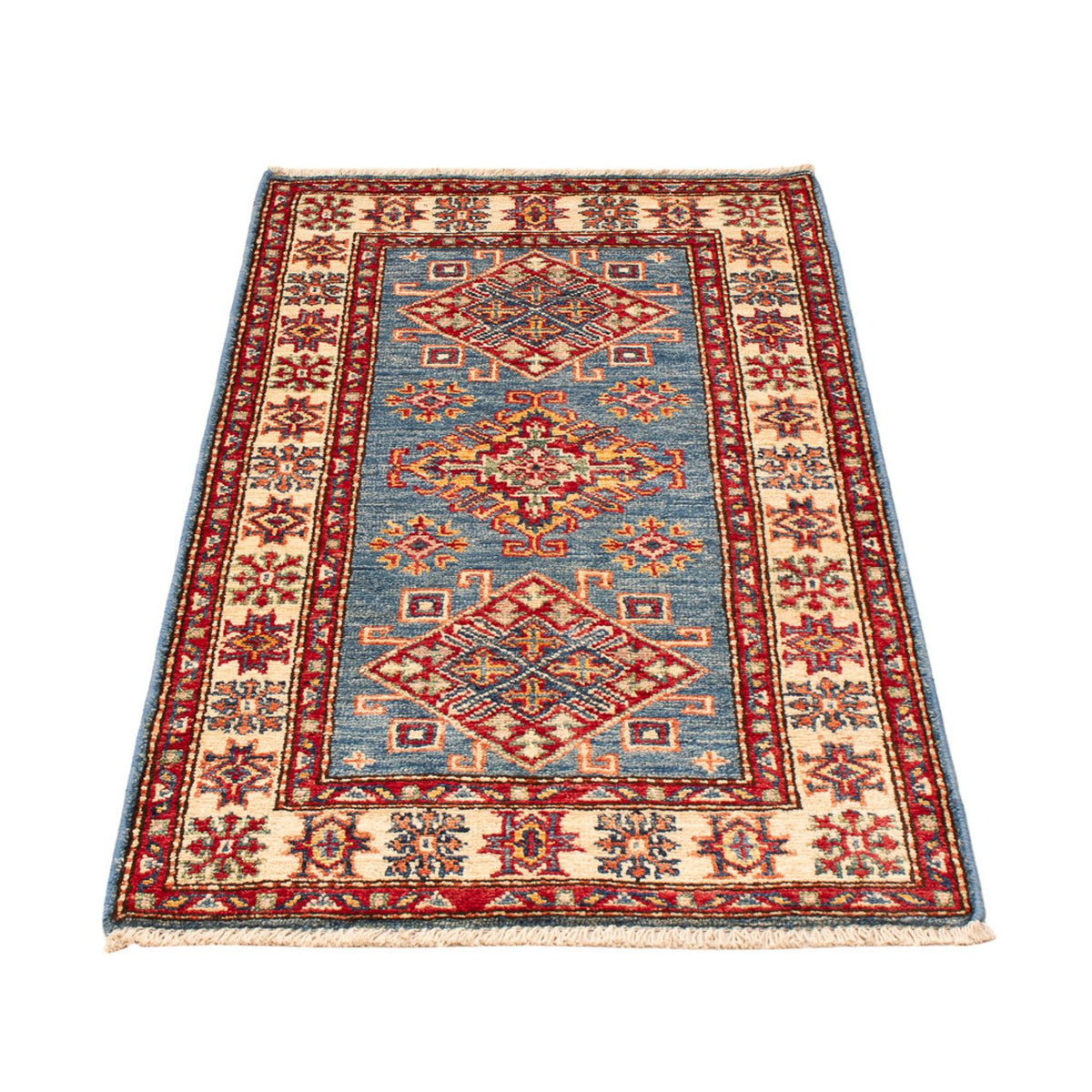 Tapis Ziegler - Kazak - Royal - 97 x 59 cm - bleu