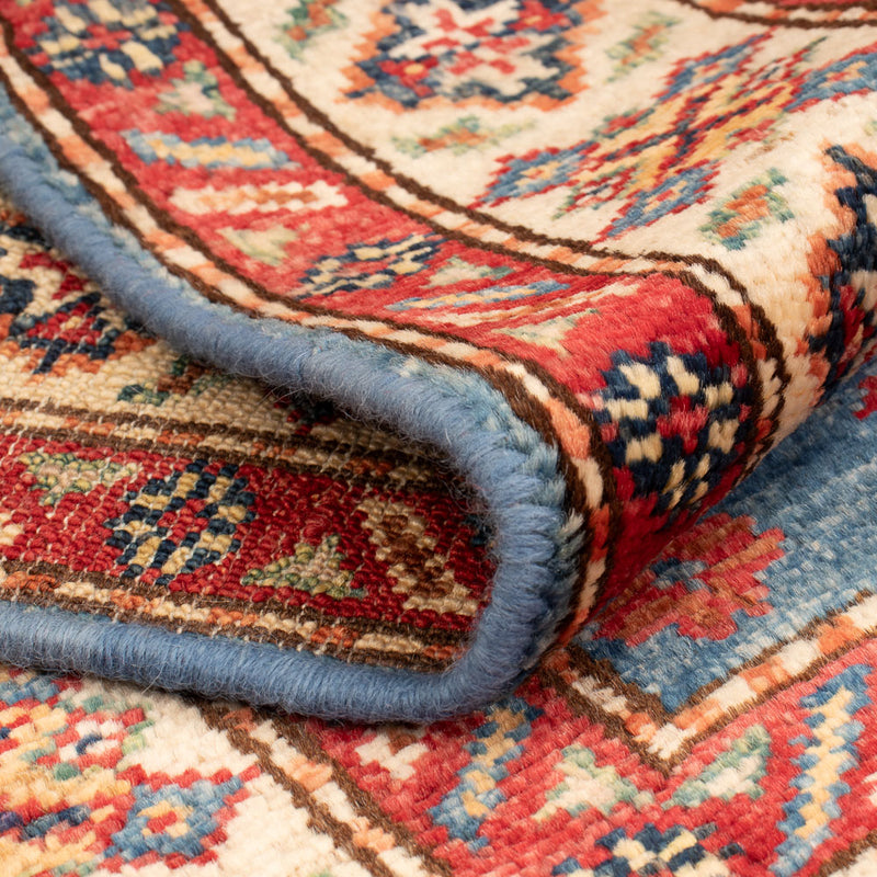 Tapis Ziegler - Kazak - Royal - 92 x 57 cm - bleu