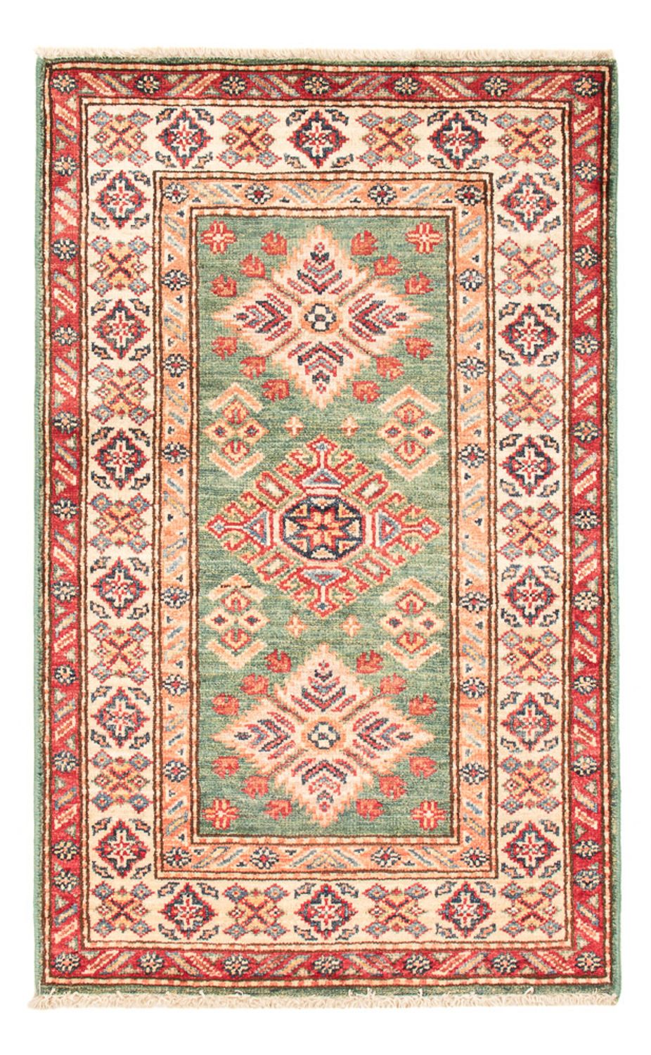 Tapis Ziegler - Kazak - Royal - 95 x 60 cm - vert