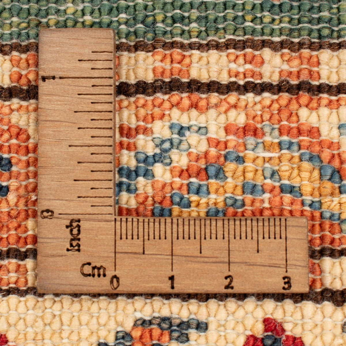 Tapis Ziegler - Kazak - Royal - 95 x 60 cm - vert