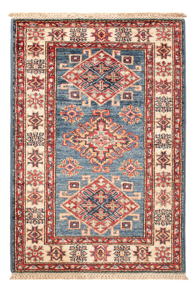 Tapis Ziegler - Kazak - Royal - 91 x 60 cm - bleu