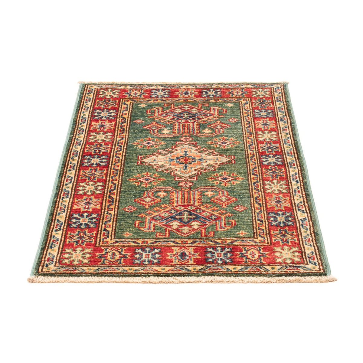 Tapis Ziegler - Kazak - Royal - 87 x 60 cm - vert