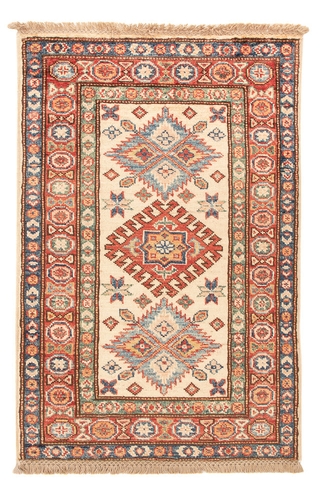 Tapis Ziegler - Kazak - Royal - 91 x 57 cm - beige