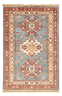 Tapis Ziegler - Kazak - Royal - 90 x 60 cm - bleu clair