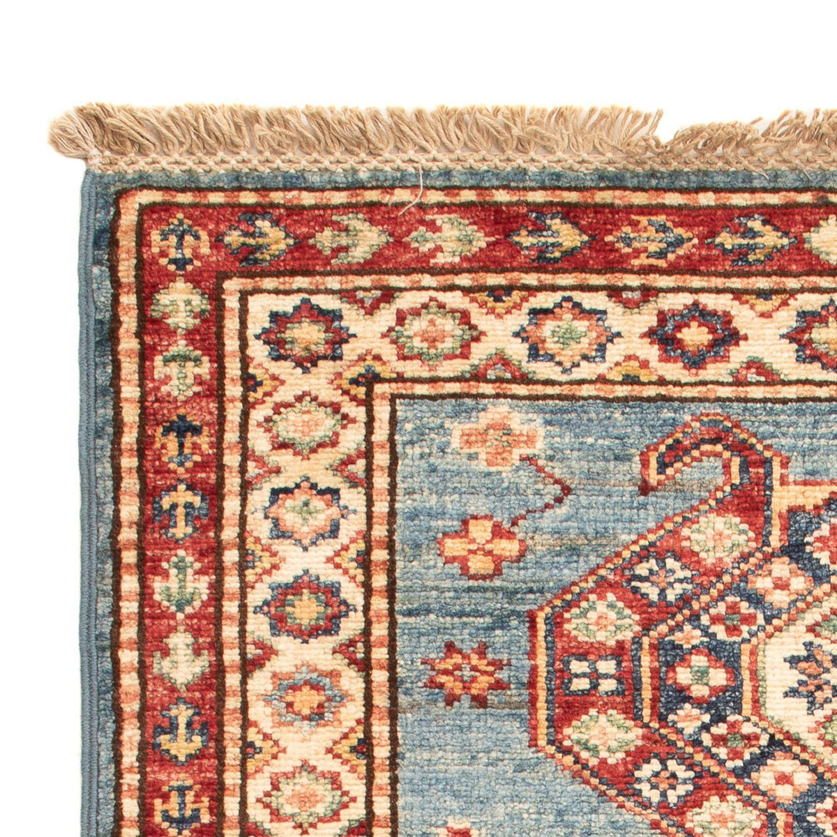 Tapis Ziegler - Kazak - Royal - 90 x 60 cm - bleu clair