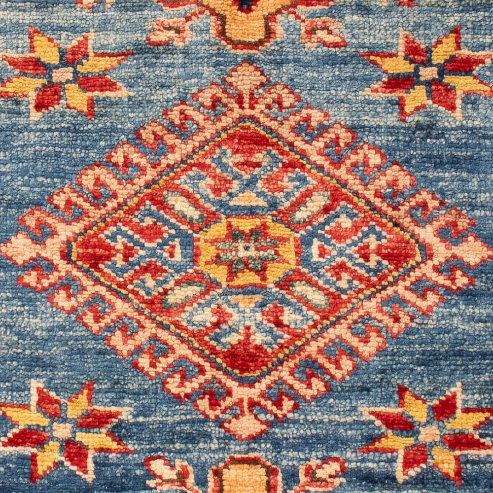 Tapis Ziegler - Kazak - Royal - 84 x 60 cm - bleu