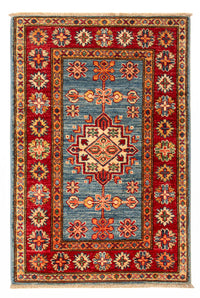 Tapis Ziegler - Kazak - Royal - 97 x 63 cm - bleu