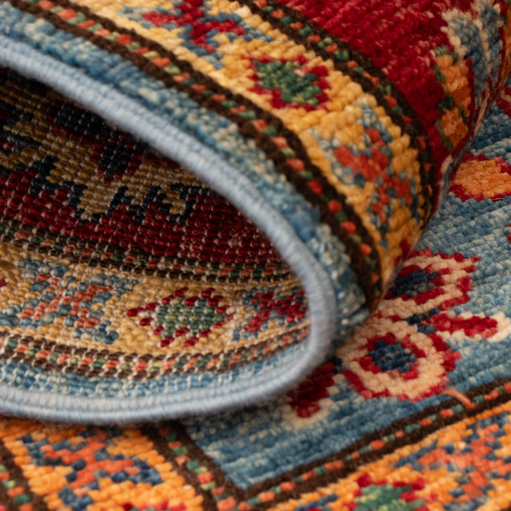 Tapis Ziegler - Kazak - Royal - 97 x 63 cm - bleu