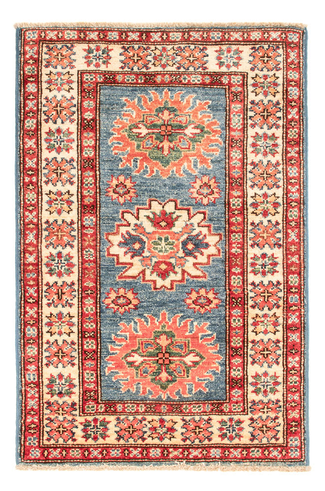 Tapis Ziegler - Kazak - Royal - 86 x 56 cm - bleu