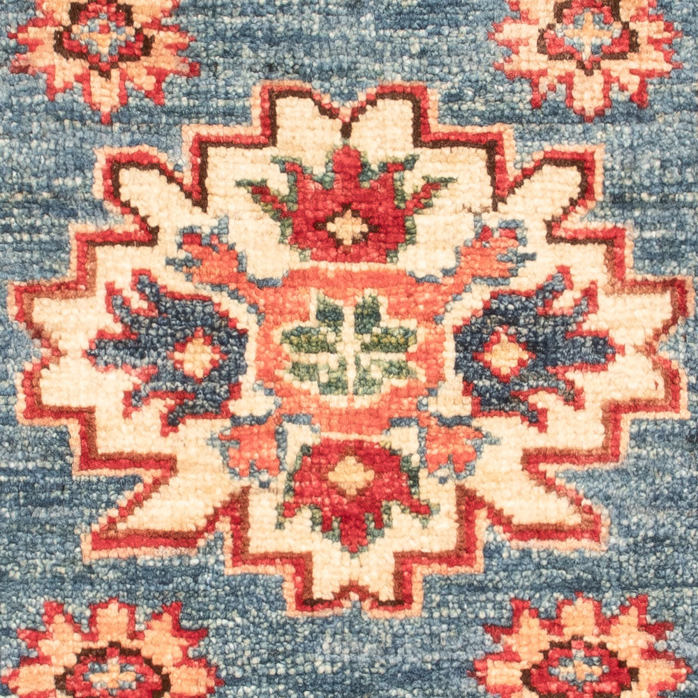 Tapis Ziegler - Kazak - Royal - 86 x 56 cm - bleu