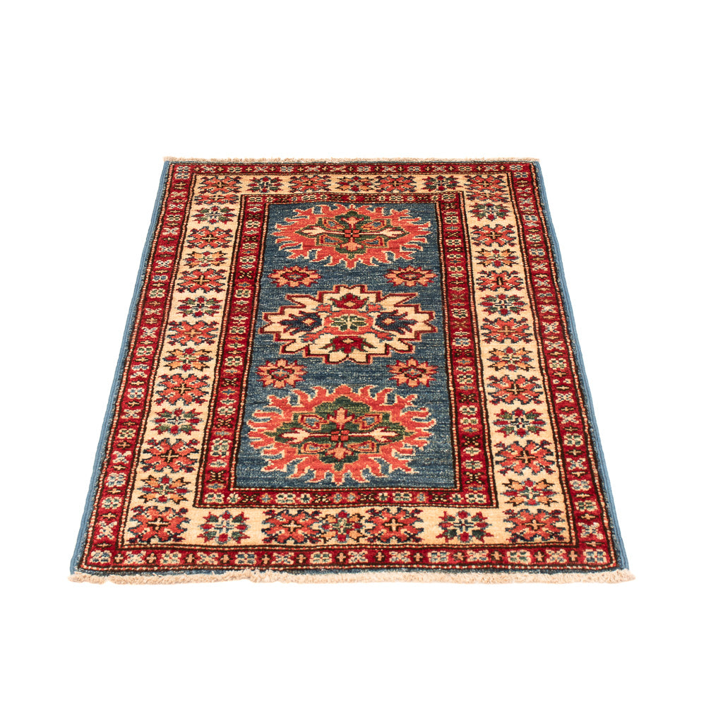 Tapis Ziegler - Kazak - Royal - 86 x 56 cm - bleu
