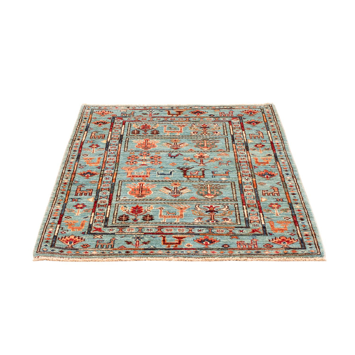 Tapis Ziegler - Ariana - 119 x 85 cm - turquoise