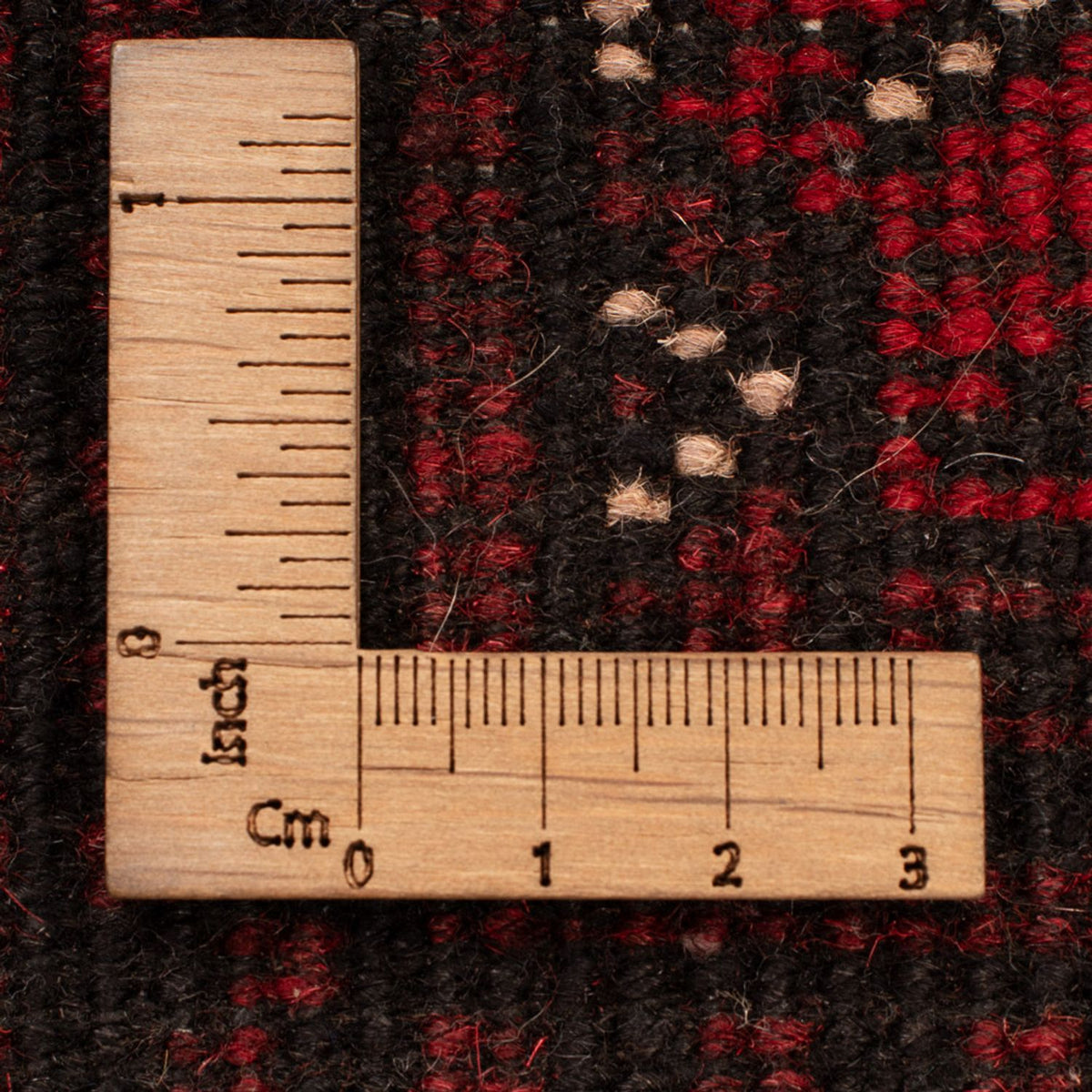 Tapis afghan - Filpa - 120 x 77 cm - rouge