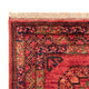 Tapis afghan - 126 x 82 cm - rouge