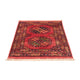 Tapis afghan - 115 x 84 cm - rouge