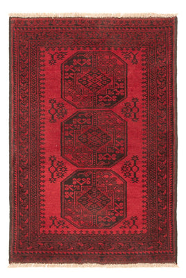 Tapis afghan - Filpa - 120 x 80 cm - rouge