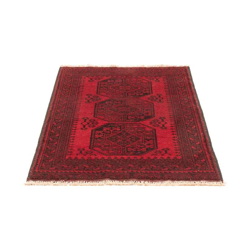 Tapis afghan - Filpa - 120 x 80 cm - rouge