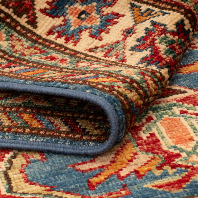 Tapis Ziegler - Kazak - Royal - 129 x 84 cm - bleu