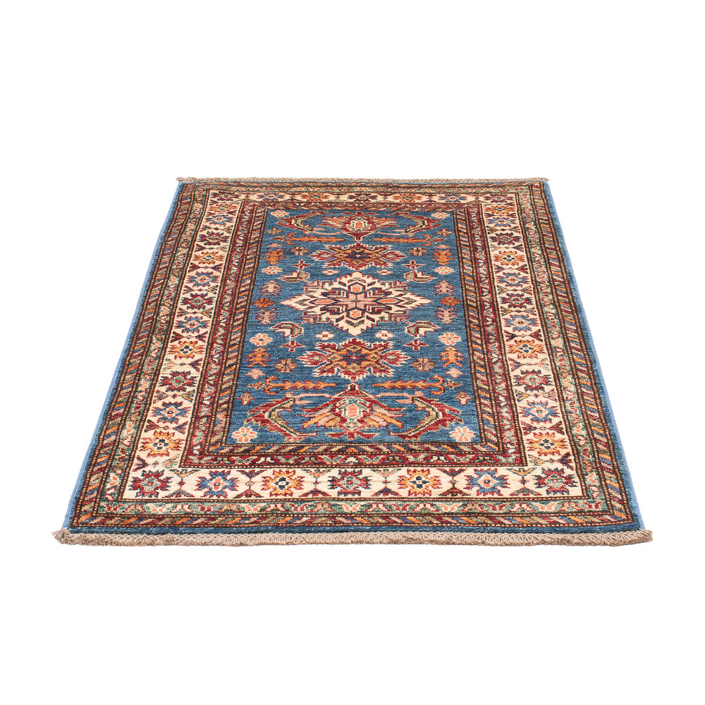 Tapis Ziegler - Kazak - Royal - 128 x 84 cm - bleu