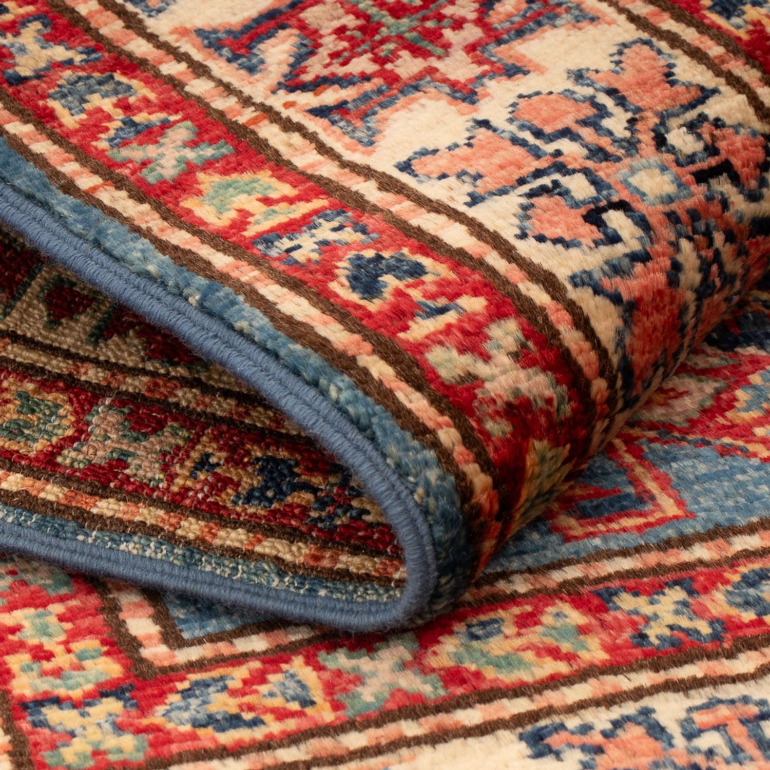 Tapis Ziegler - Kazak - Royal - 124 x 81 cm - bleu