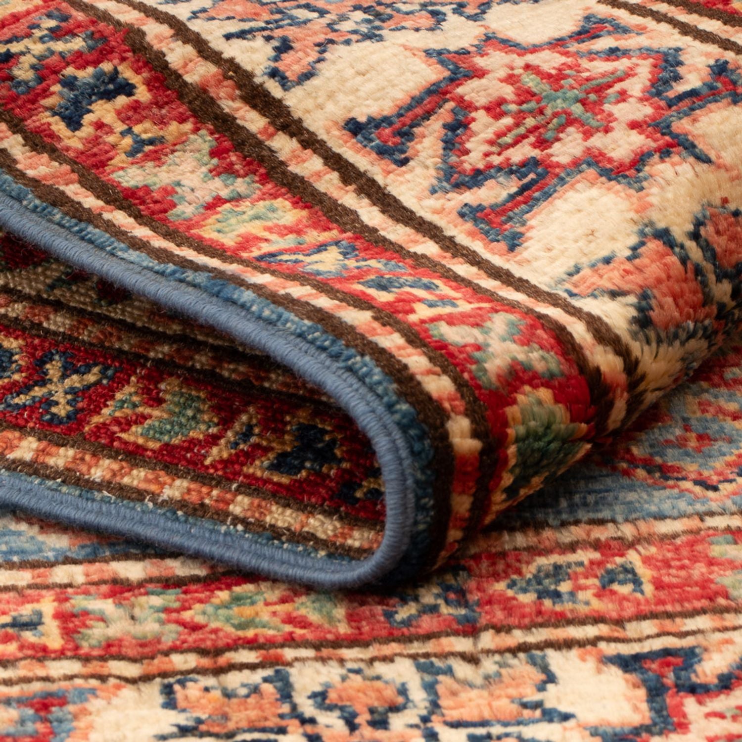 Tapis Ziegler - Kazak - Royal - 121 x 79 cm - bleu