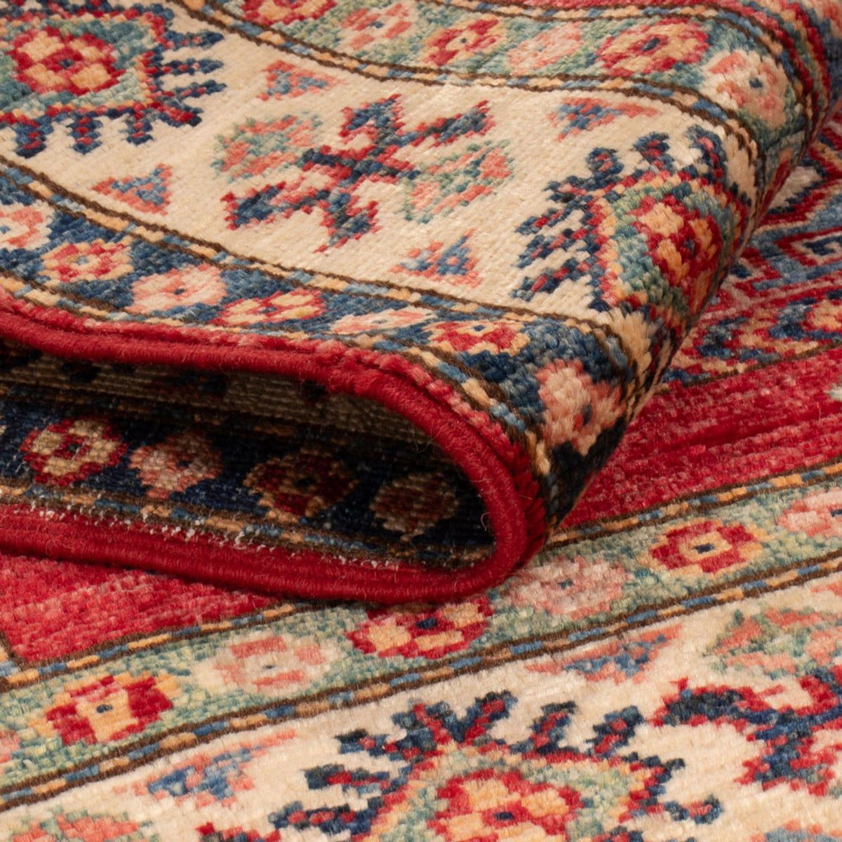 Tapis Ziegler - Kazak - Royal - 122 x 82 cm - rouge bordeaux