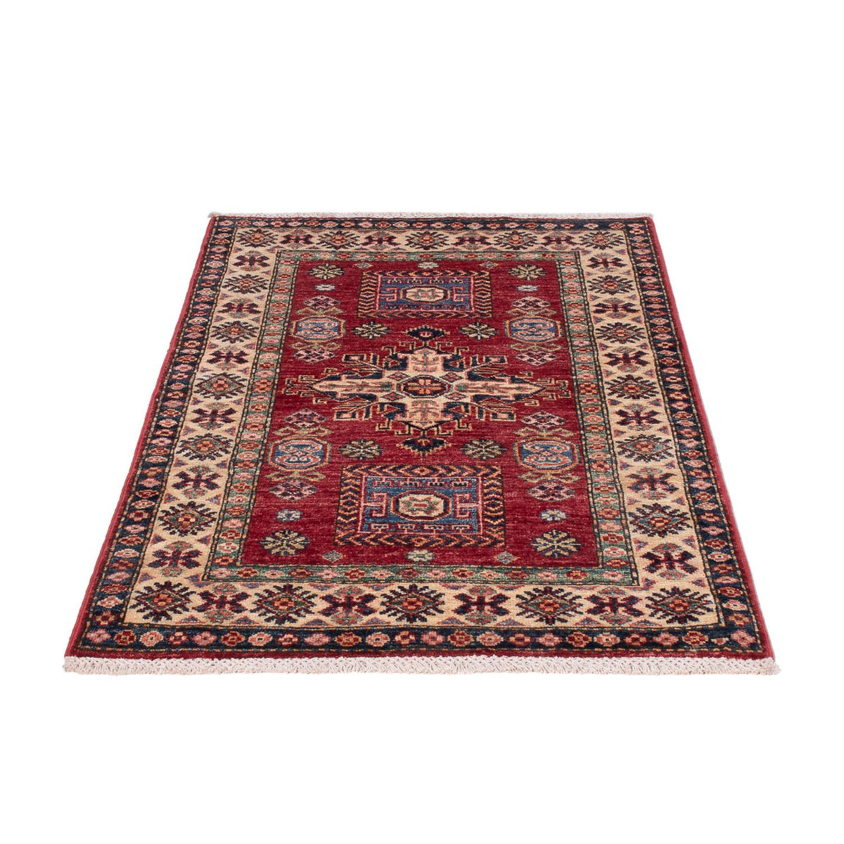 Tapis Ziegler - Kazak - Royal - 122 x 82 cm - rouge bordeaux