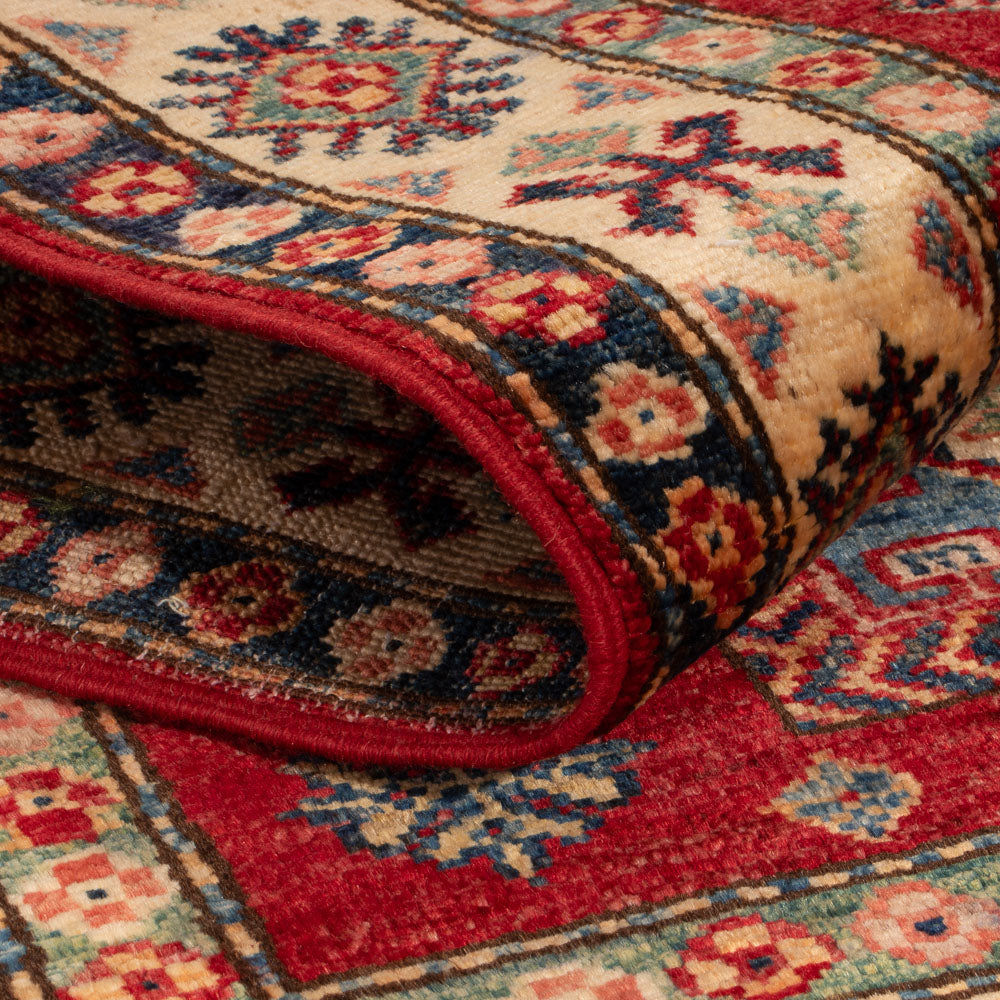 Tapis Ziegler - Kazak - Royal - 122 x 79 cm - rouge bordeaux