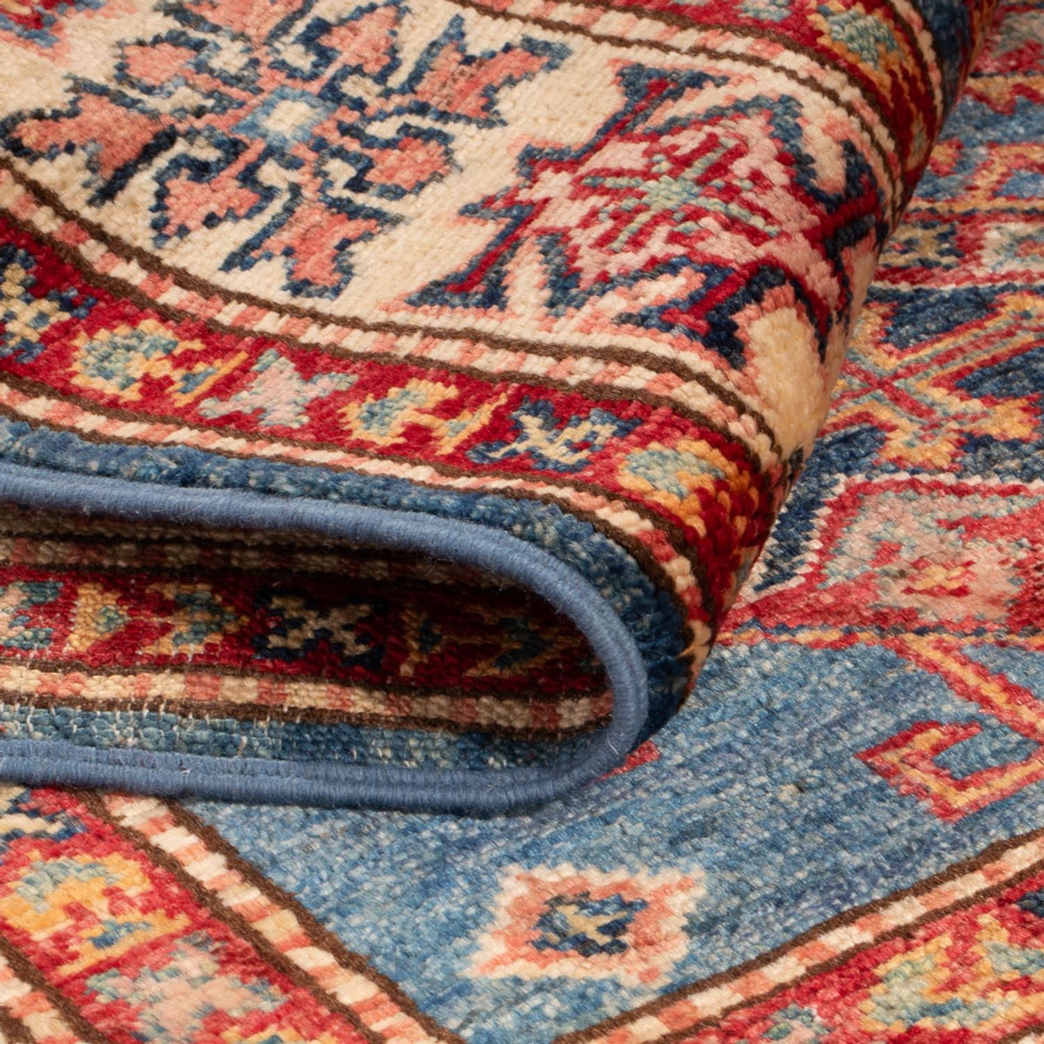 Tapis Ziegler - Kazak - Royal - 125 x 82 cm - bleu