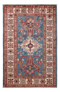 Tapis Ziegler - Kazak - Royal - 124 x 83 cm - bleu