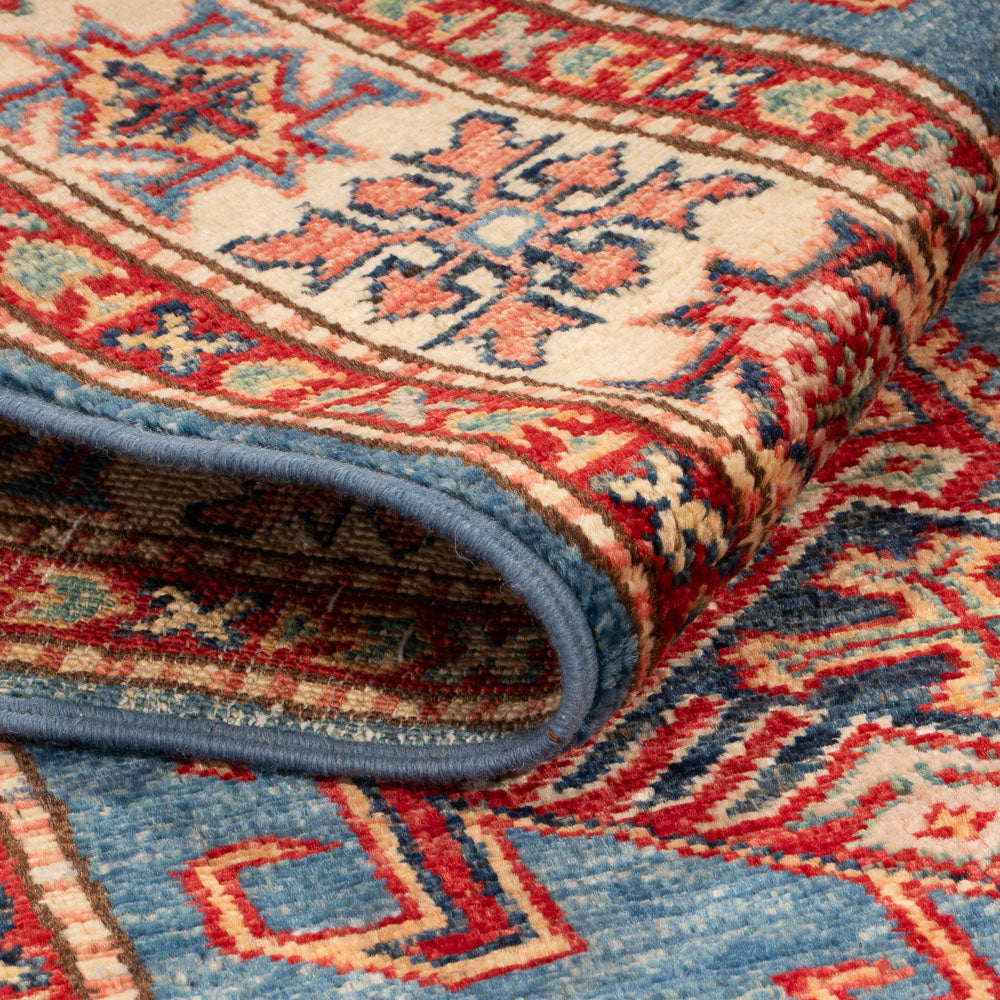 Tapis Ziegler - Kazak - Royal - 128 x 81 cm - bleu