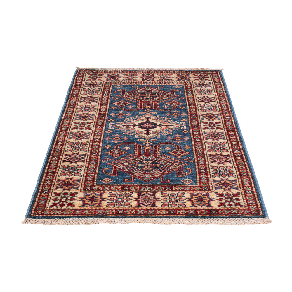 Tapis Ziegler - Kazak - Royal - 128 x 81 cm - bleu