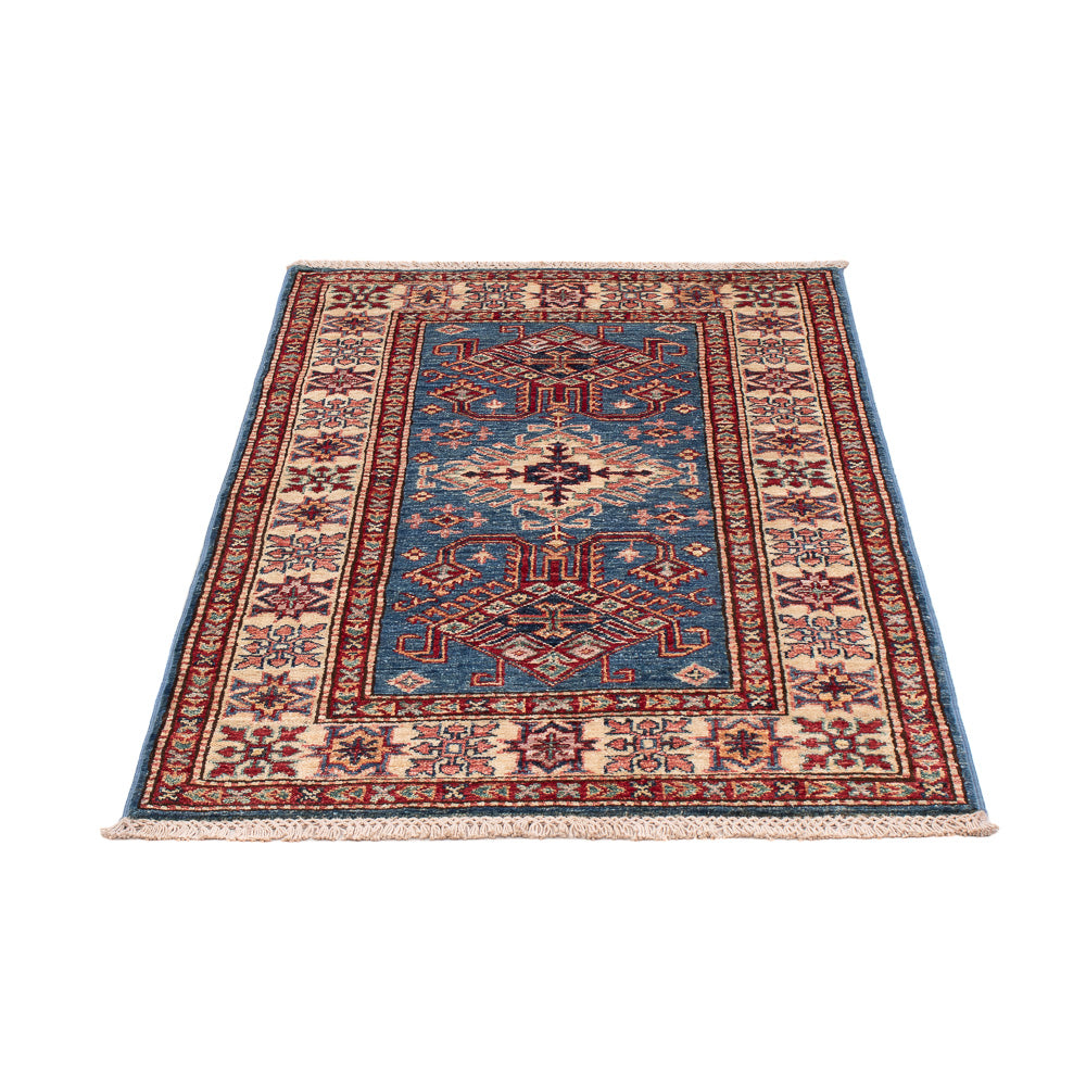 Tapis Ziegler - Kazak - Royal - 126 x 81 cm - bleu