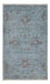 Tapis Ziegler - Moderne - 123 x 72 cm - bleu pétrole