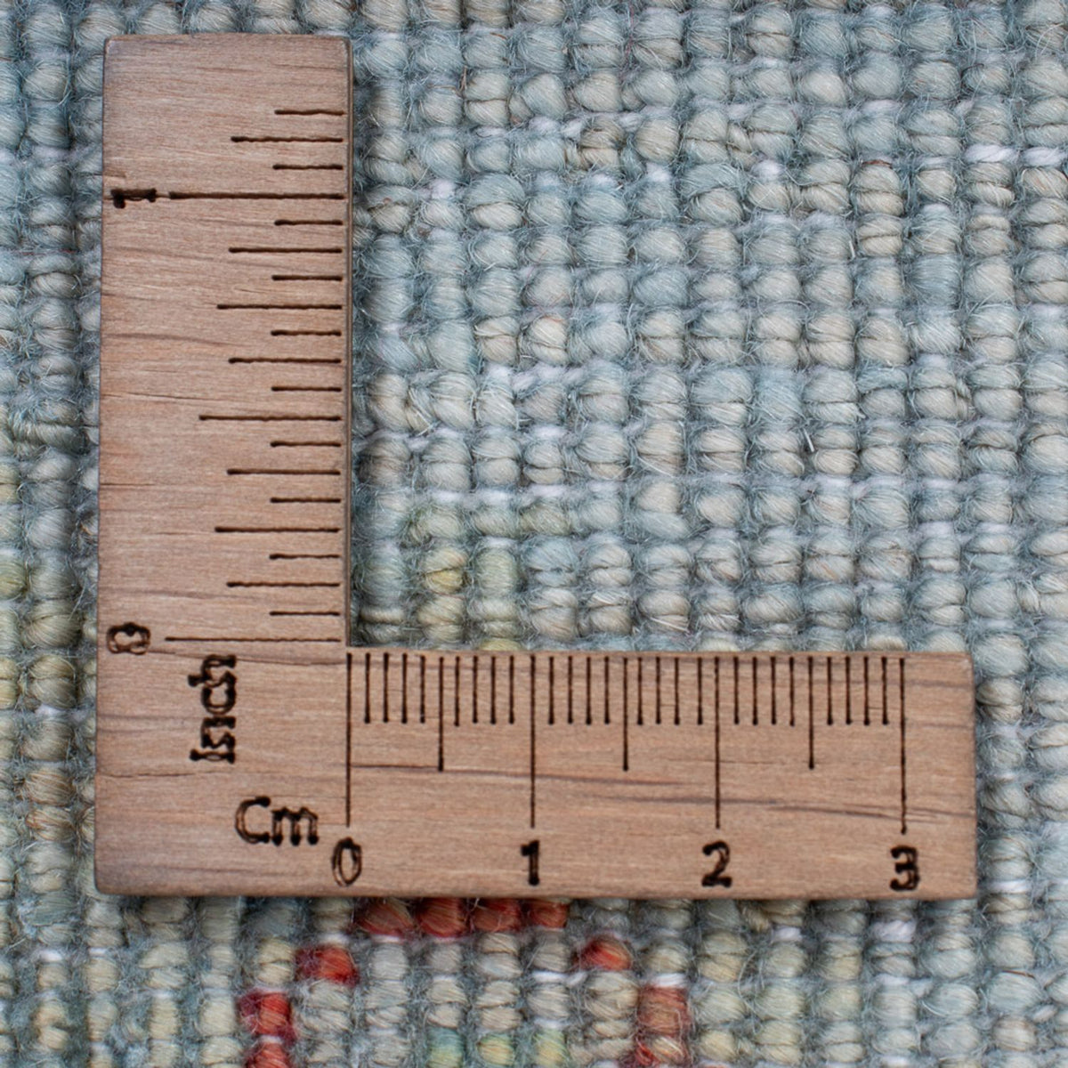 Tapis Ziegler - Moderne - 123 x 72 cm - bleu pétrole