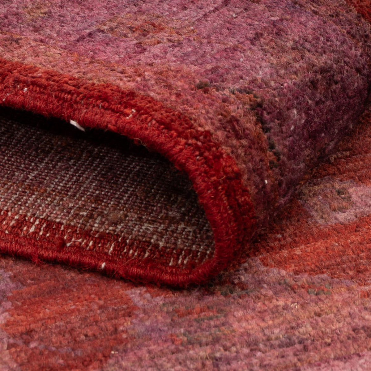 Tapis Ziegler - Moderne - 122 x 80 cm - rouge bordeaux