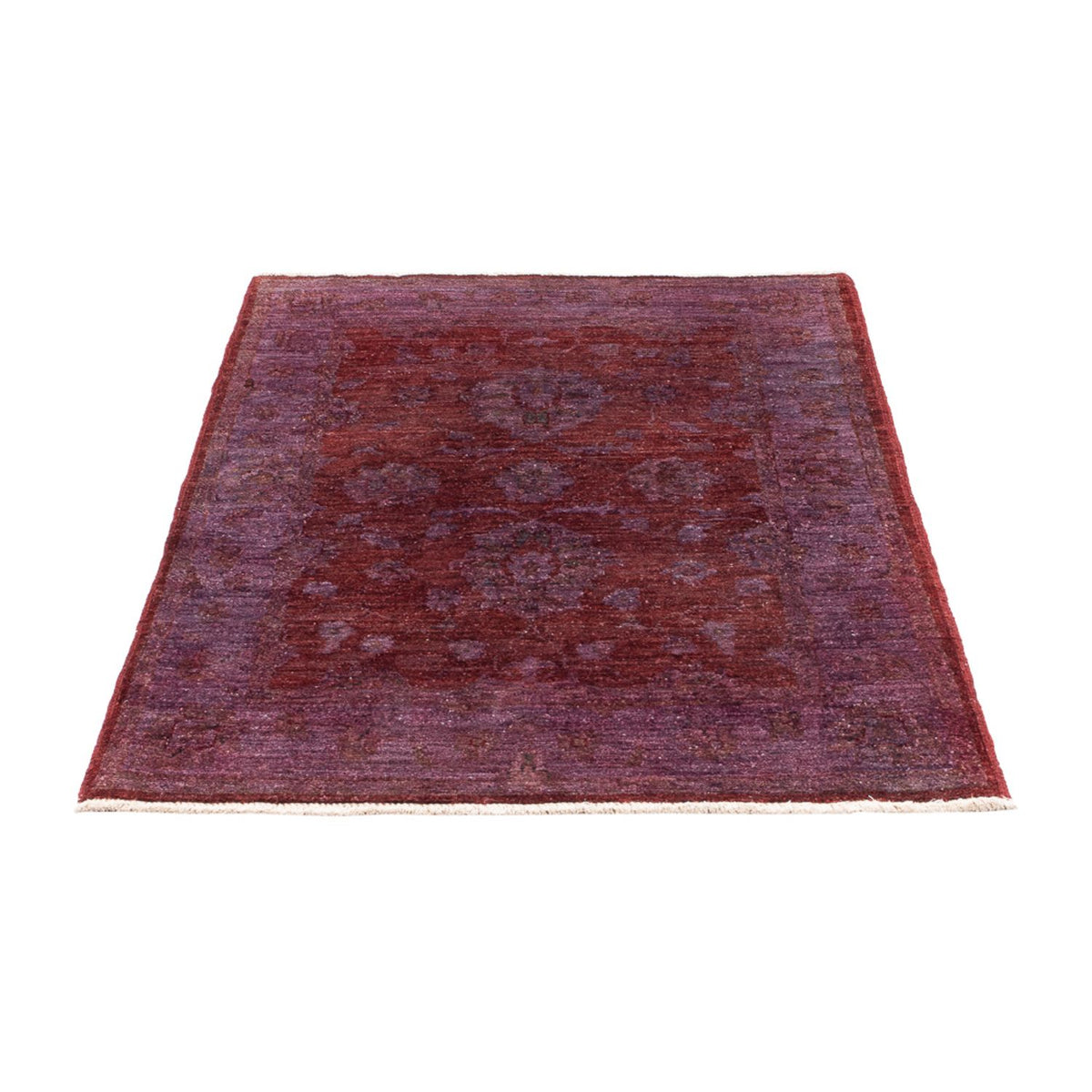 Tapis Ziegler - Moderne - 122 x 80 cm - rouge bordeaux