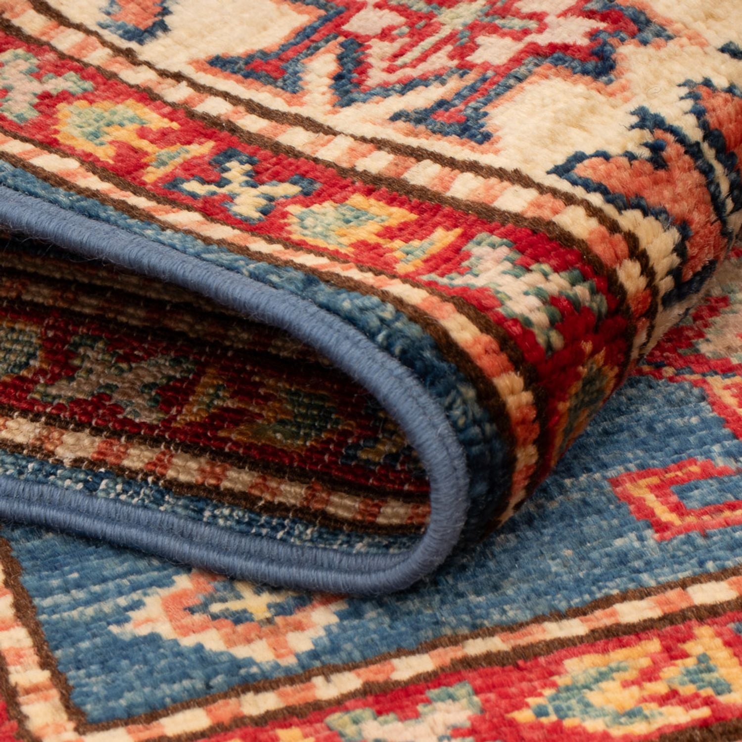 Tapis Ziegler - Kazak - Royal - 122 x 79 cm - bleu