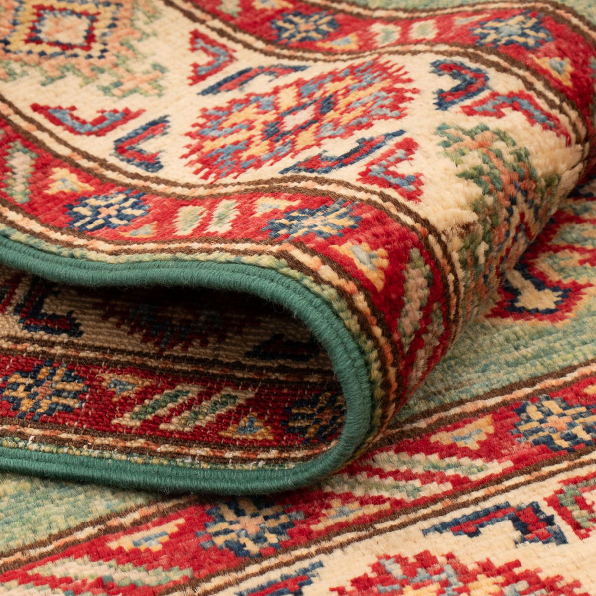 Tapis Ziegler - Kazak - Royal - 121 x 79 cm - vert