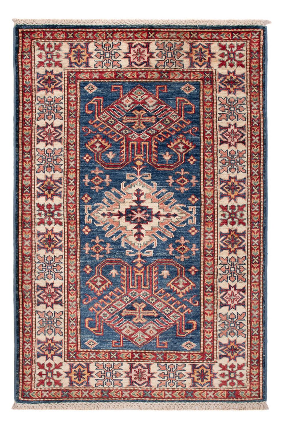 Tapis Ziegler - Kazak - Royal - 122 x 80 cm - bleu