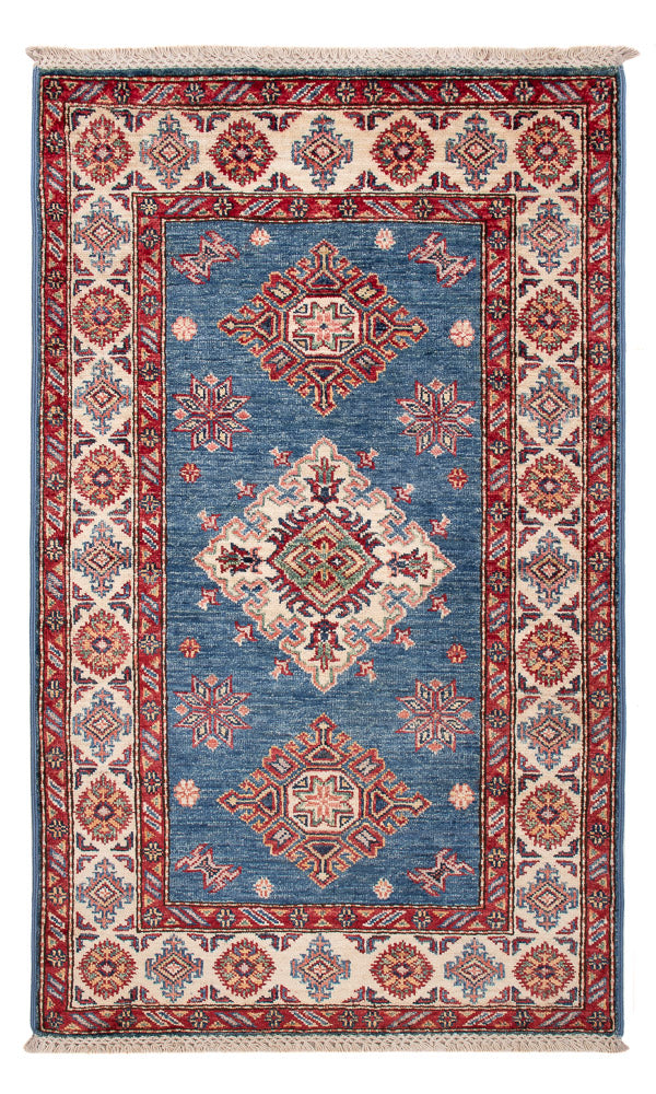 Tapis Ziegler - Kazak - Royal - 129 x 77 cm - bleu