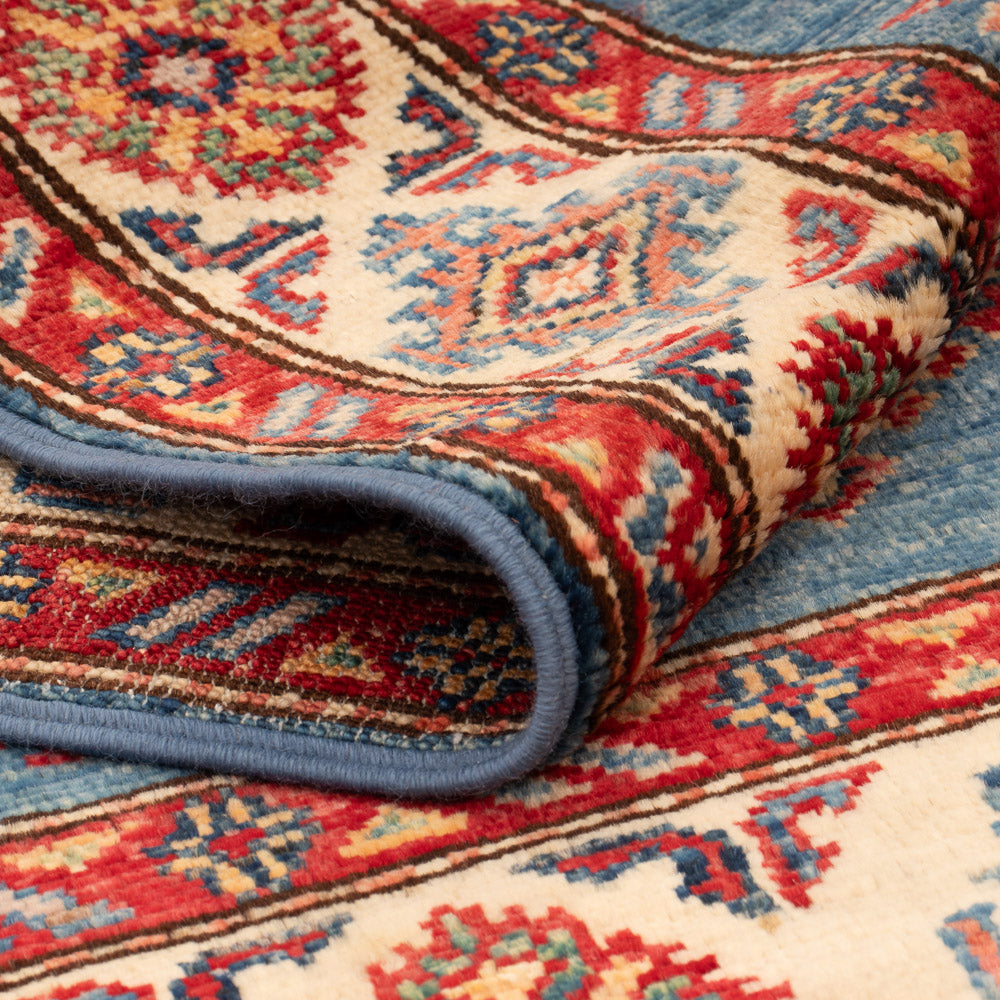 Tapis Ziegler - Kazak - Royal - 129 x 77 cm - bleu