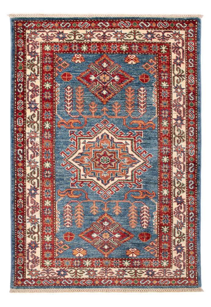 Tapis Ziegler - Kazak - Royal - 124 x 85 cm - bleu