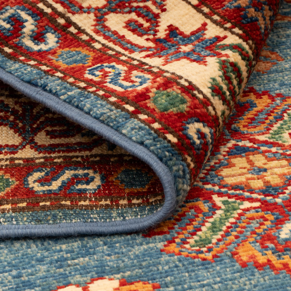 Tapis Ziegler - Kazak - Royal - 124 x 85 cm - bleu