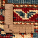 Tapis Ziegler - Kazak - Royal - 124 x 89 cm - bleu