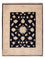 Tapis Ziegler - 102 x 80 cm - noir