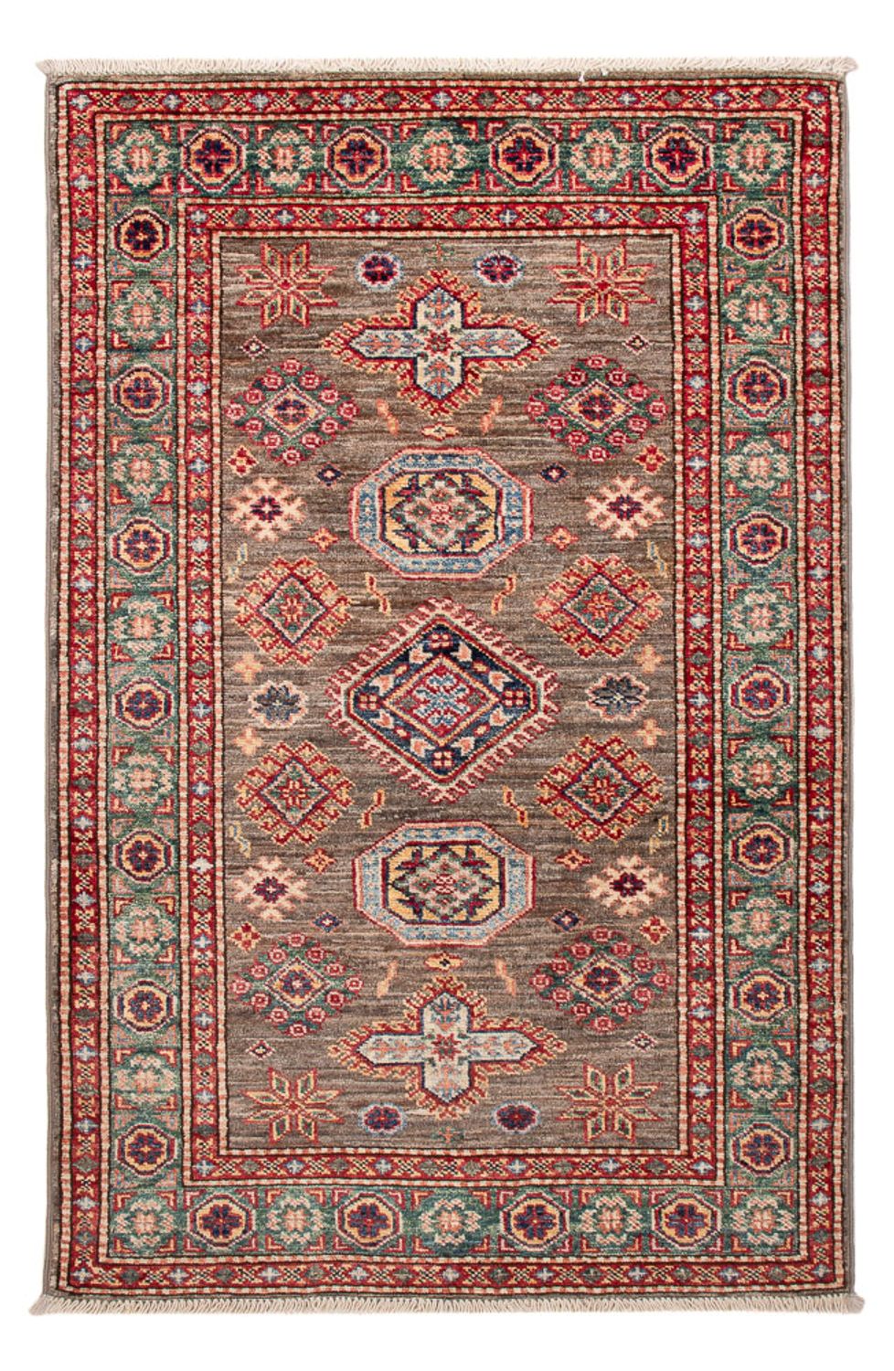 Tapis Ziegler - Kazak - Royal - 120 x 77 cm - marron foncé