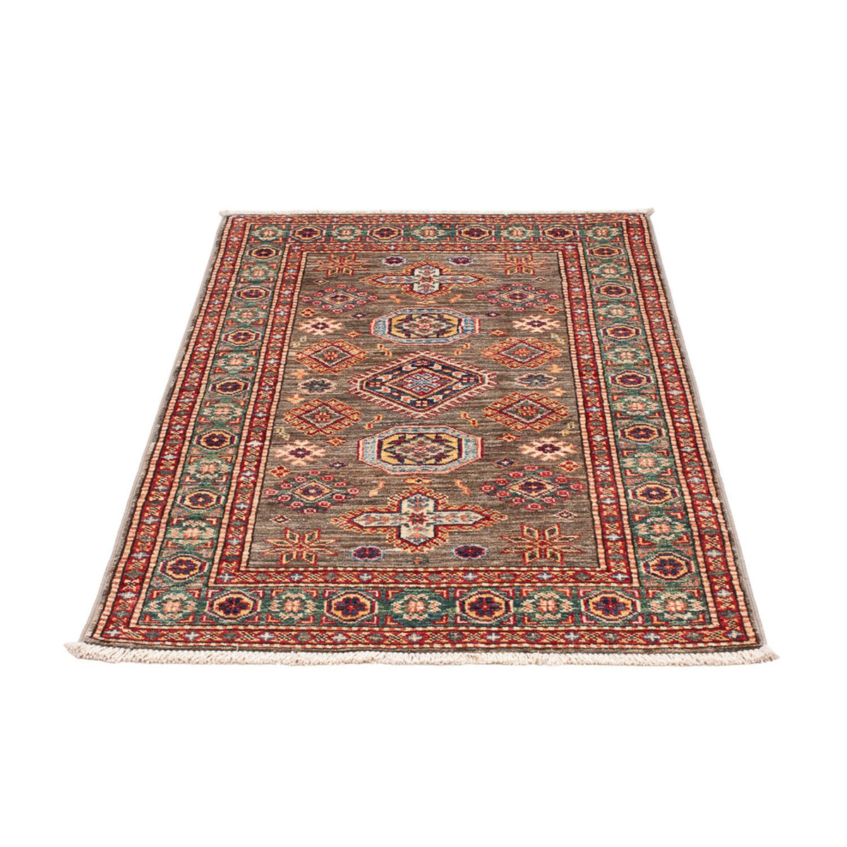 Tapis Ziegler - Kazak - Royal - 120 x 77 cm - marron foncé
