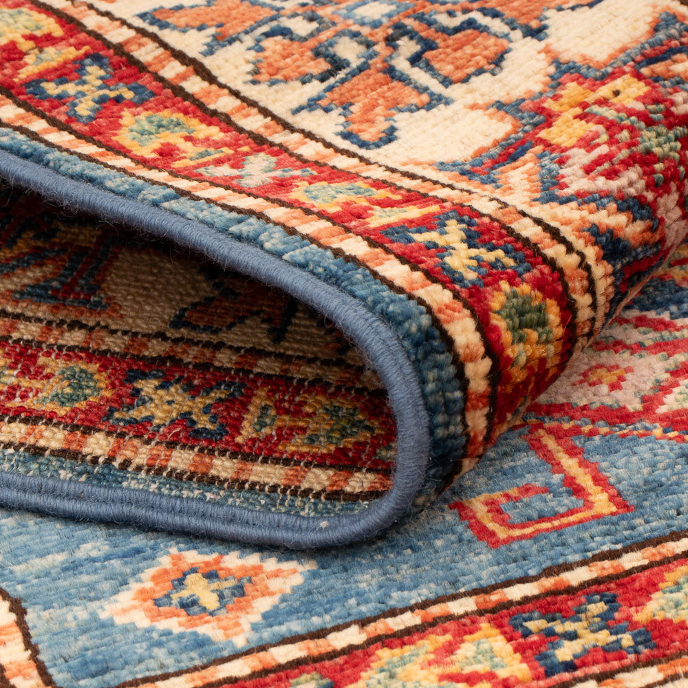 Tapis Ziegler - Kazak - Royal - 127 x 80 cm - bleu